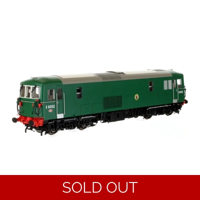 DAPOL 4D-006-014D OO Gauge CLASS 73 Electro Diesel E6002 BR Green NYP DCC Fitted DAPOL 4D-006-014D OO Gauge CLASS 73 Electro Diesel E6002 BR Green NYP DCC Fitted
